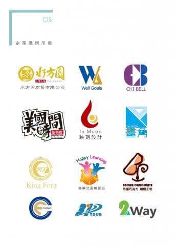 這張照片是一些企業的商標，其中一個商標是「水力石器茶飲公司」。