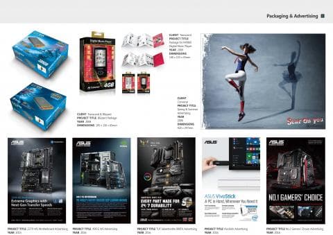 這張照片是一個女性的廣告，她穿著紅白相間的服裝，在跳躍中，背景是一片灰色，上面寫著Star on you。