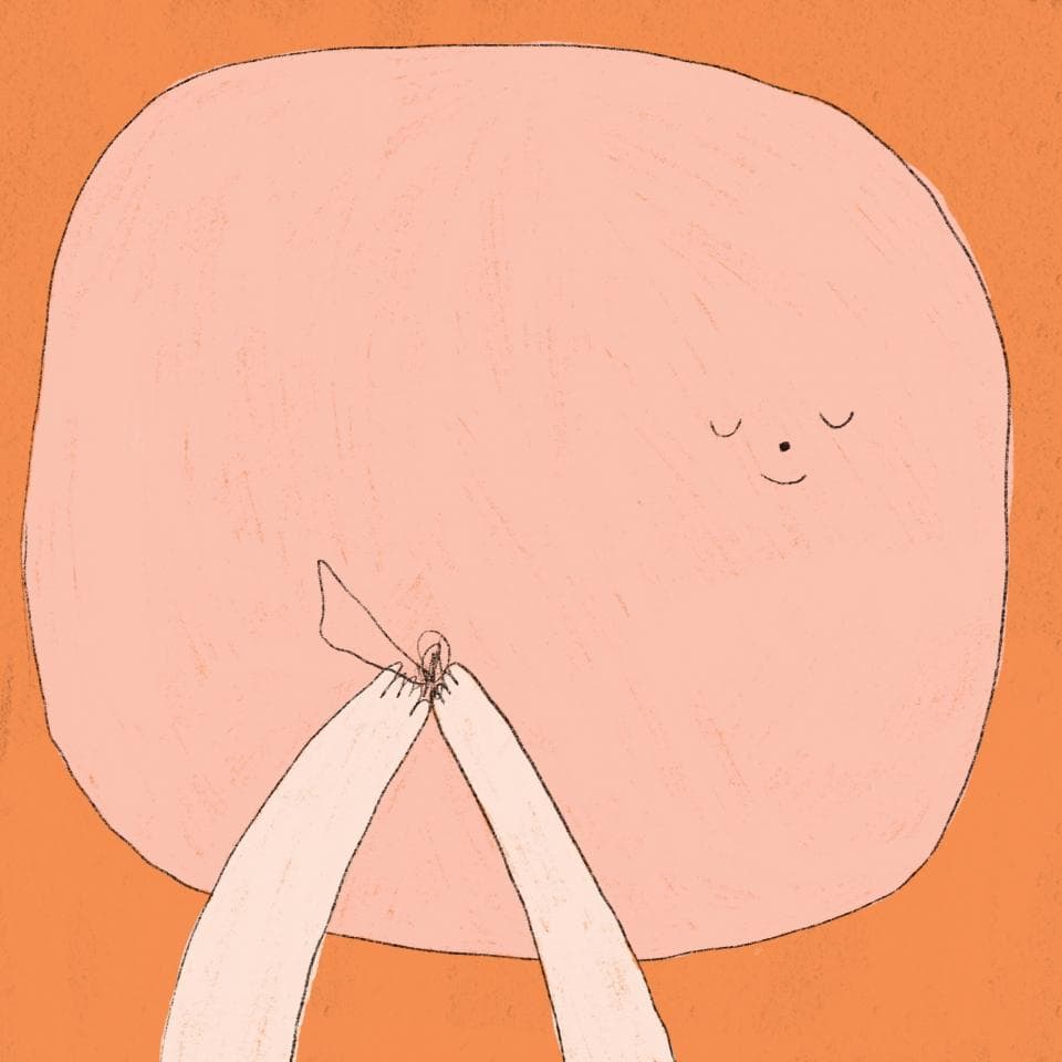 這張照片是一位美麗的新娘在海邊伸出手,邀請觀眾牽著她的手。