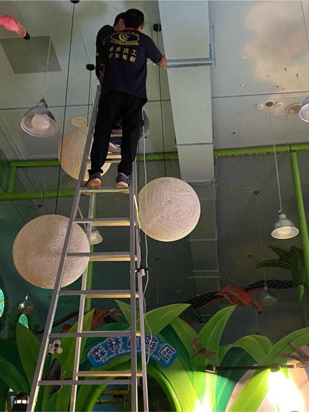 這張「一位穿著翠綠色禮服的女性」的照片是,她戴著一頂黃色的花冠,並且手持一個黃色的花束,背景是一片藍色的天空。