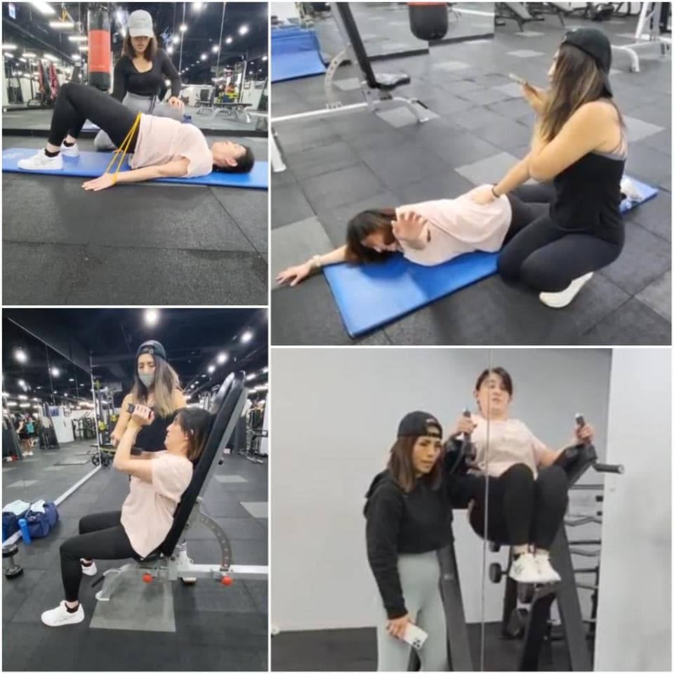 這是一張健身的照片。健身可以增強體力、改善體態、提升自信。想找健身教練,快上PRO360!