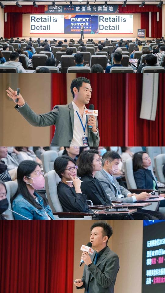 這張「戶外野餐」的照片是,一個木製的桌子上面擺著一個玻璃罐裝著飲料,旁邊放了一個小帳篷,還有粉色的花朵點綴。